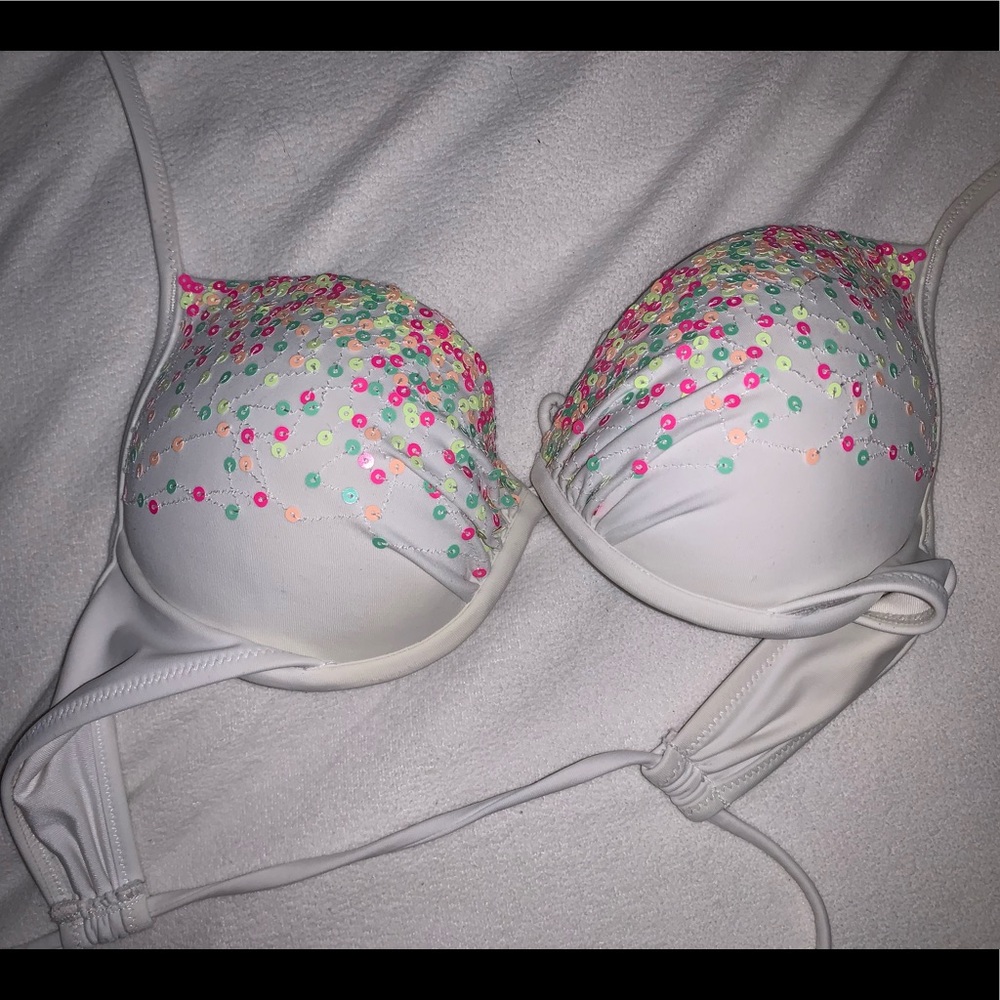 Victory’s secret sparkly swimsuit top